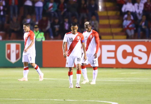 Perú perdió ante Costa Rica, en el amistoso por la fecha FIFA jugado en Arequipa. (Foto: Jesús Saucedo)