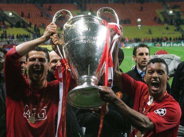 'Mr Champions' levantó su primera 'Orejona' en el 2007/08 con la camiseta de los 'Red Devils'. (Foto: REUTERS)