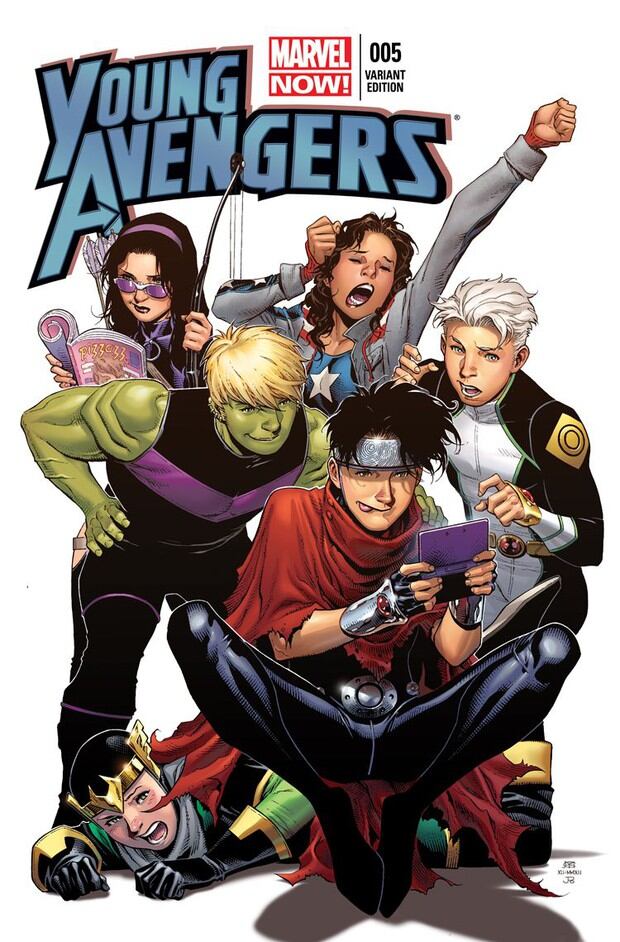 "Young Avengers" en los cómics eran un pequeño grupo de jóvenes héroes bajo la tutela de los "Vengadores" (Foto: Marvel Comics)