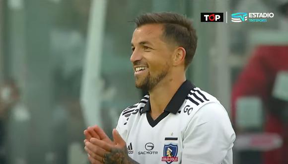 Gabriel Costa anotó un golazo en el triunfo de Colo Colo. (Foto: Captura)