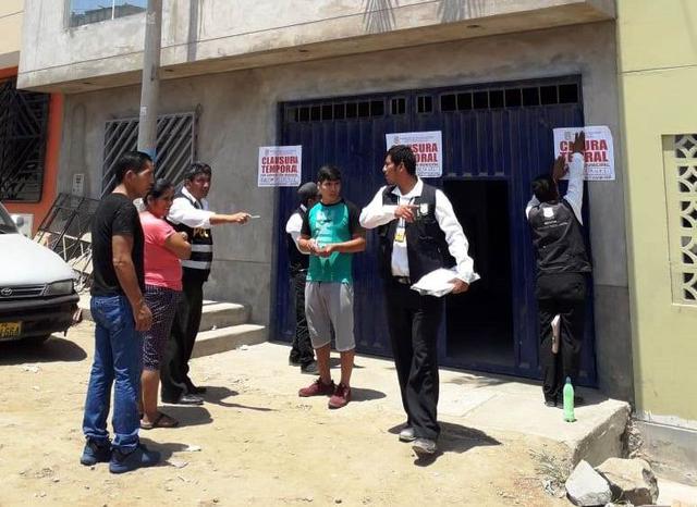 Tres locales dedicados a procesar papas fueron clausurados en una operación realizada por la Municipalidad de Villa El Salvador con la Fiscalía de Prevención del Delito de Lima Sur. (Fotos: Difusión)