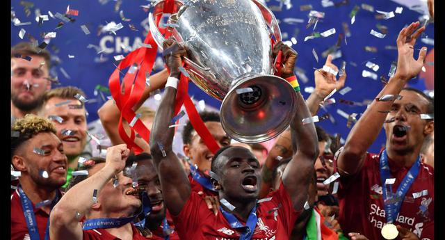 3. Sadio Mané (Liverpool). El senegalés fue pieza clave en los 'Reds' para ganar la Champions League. (Foto: AFP)
