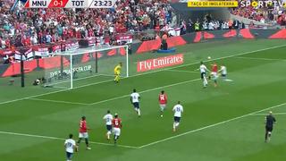 Manchester United vs. Tottenham: el golazo de cabeza de Alexis Sánchez | VIDEO