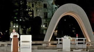 El papa Francisco denuncia en Hiroshima el “crimen” de las armas nucleares | FOTOS