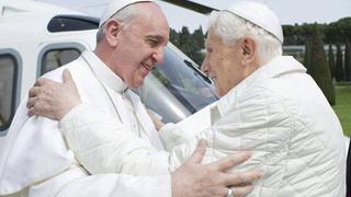 Benedicto XVI cumplió 86 años y el papa Francisco lo felicitó por teléfono