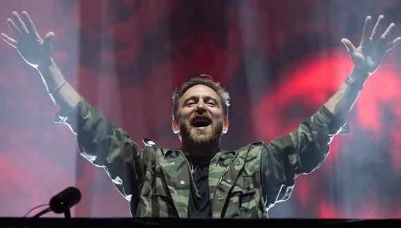 David Guetta usó un deepfake de Eminem en su concierto. (Foto: LOIC VENANCE / AFP)