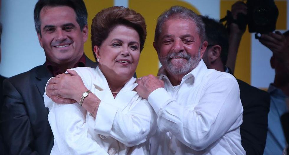 Lula y Dilma tras la reelección de la presidenta de Brasil. (Foto: Getty Images)