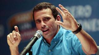 Capriles criticó devaluación y augura nuevas elecciones en Venezuela