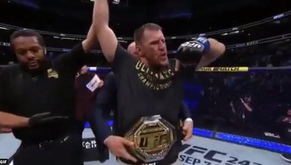 UFC 241: ¡Stipe Miocic nuevo campeón peso pesado! Ganó a Daniel Cormier por título peso pesado | VIDEO. (Foto: Captura de pantalla)