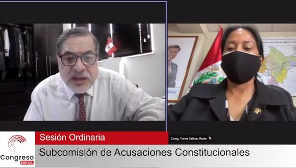 Tres de ellas son en contra del expresidente del Parlamento Daniel Salaverry. También hay acusaciones contra Guido Aguila y el exmandatario Martín Vizcarra. (Foto: captura de video)