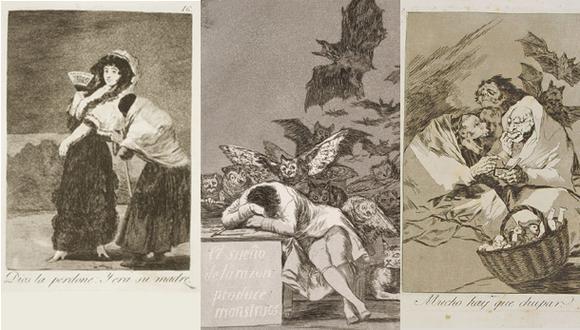 Serie "Los caprichos" de Goya subastada por US$ 1,4 millones
