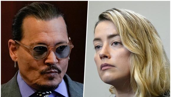 Johnny Depp y Amber Heard se enfrentan en un multimillonario juicio por difamación. (Foto: Elizabeth Frantz/AFP)