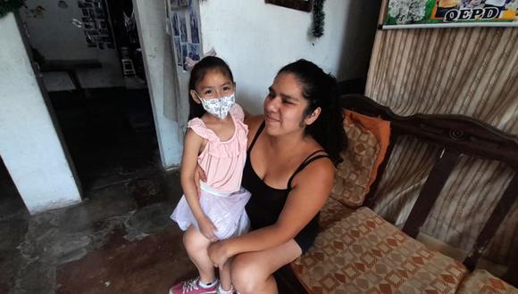 Cecilia Maldonado Alfaro y su hija de 6 años viajarán en los próximos días a Argentina. (Foto: Andina)