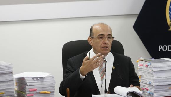 Víctor Zúñiga Urday fue quien evaluó el pedido de prisión preventiva por 18 meses contra Keiko Fujimori. (Foto: GEC)