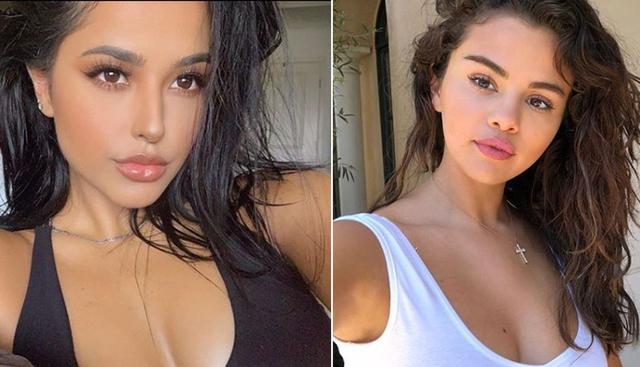 Becky G negó haberse burlado de la forma de hablar español de Selena Gomez, luego del reto que le propuso cumplir la revista Seventeen | Foto: Instagram de Becky G y Selena Gomez