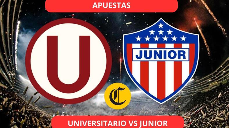 Apuestas Universitario vs Junior: mejores cuotas del partido de la Copa Libertadores