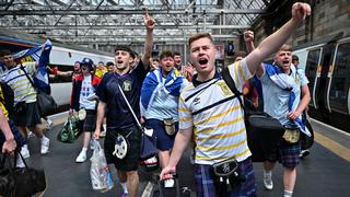 Eurocopa 2021: hinchas de Escocia se hacen presente en Londres para duelo ante Inglaterra | VIDEO