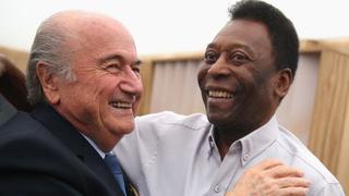 Pelé satisfecho por reelección de Joseph Blatter en la FIFA