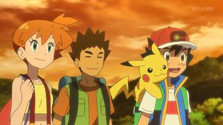 Ash, Brook y Misty se reúnen de nuevo para su viaje final en “Pokémon”