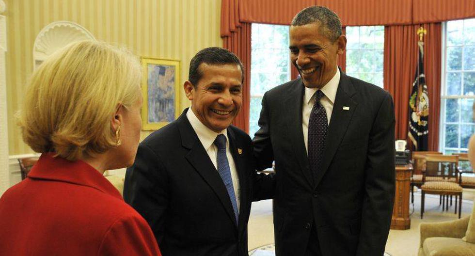 Ollanta Humala y Barack Obama se reunieron el martes en la Casa Blanca. (Foto: Presidencia Perú)
