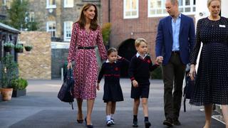 Reino Unido: princesa Charlotte asiste a su primer día de colegio | FOTOS