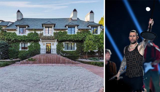 Según TMZ, Adam Levine compró esta casa hace poco más de un año por US$ 35.5 millones e invirtió más de US$ 7 millones en remodelarla. (Foto: The MLS)