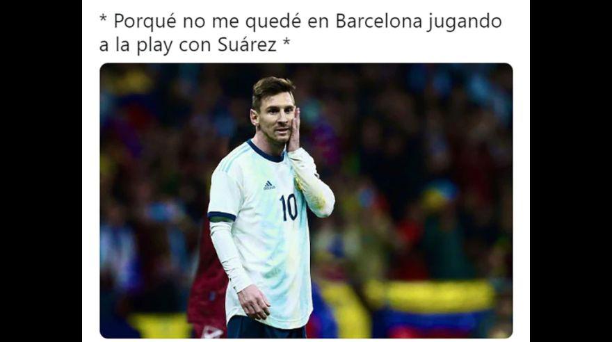 Facebook | Argentina vs. Venezuela: los memes de la derrota albiceleste en el regreso de Messi.