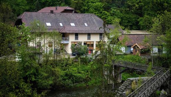 El hotel se encuentra en una popular zona de senderismo cerca de Passau, en Baviera.