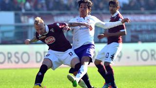 Fiorentina de Juan Manuel Vargas empató 0-0 con Torino