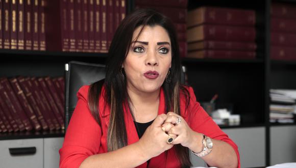 Alejandra Aramayo tuvo un voto disidente al resto de sus colegas de Fuerza Popular sobre Pedro Chávarry. (Foto: GEC)