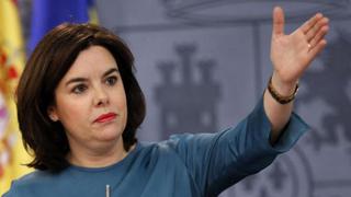 Vicepresidenta de España asume el mando en Cataluña