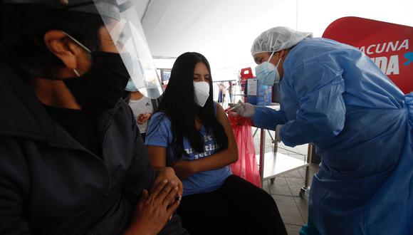 La vacunación contra el coronavirus a nivel nacional sigue avanzando | Foto: Archivo El Comercio (Referencial)