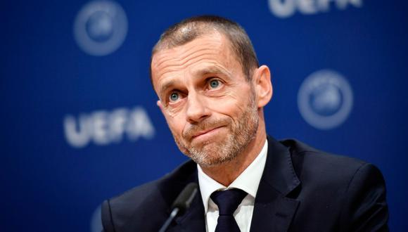 Aleksander Ceferin, presidente de la UEFA, respondió a los reclamos por el sorteo de Champions League. (Foto: EFE)