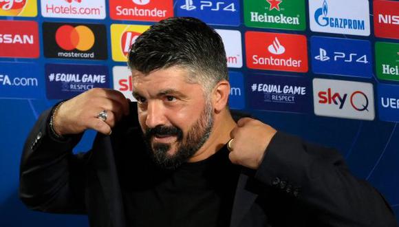 Gennaro Gattuso tuvo su última experiencia como entrenador en Napoli. (Foto: AFP)