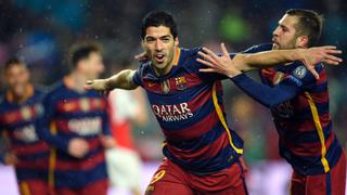 Luis Suárez: golazo de tijera del Barcelona sobre el Arsenal