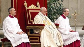 El papa Francisco lideró la primera Adoración Eucarística mundial en la historia