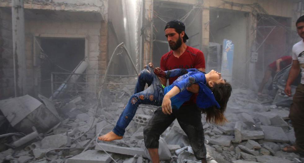 Nearly 400,000 people died in the last 10 years in Syria’s civil war, according to NGO