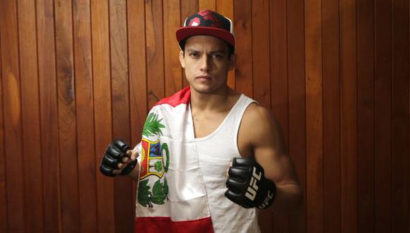 Bandenay tiene 14 victorias, cinco de ellas por nocaut, y cuatro derrotas en su carrera como peleador profesional de MMA. (Foto: Alonso Chero/El Comercio)