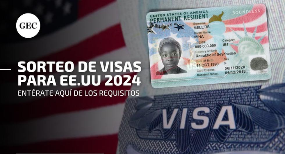 Lotería de visas 2024 a EE.UU todo lo que debes saber para entrar al