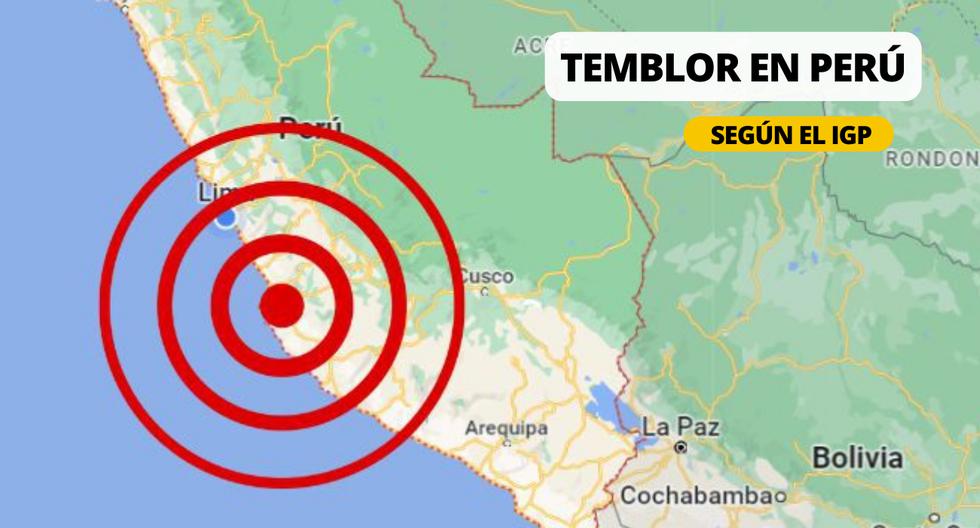 Último temblor hoy en Perú según el IGP: Epicentro, hora y magnitud | Foto: Diseño EC