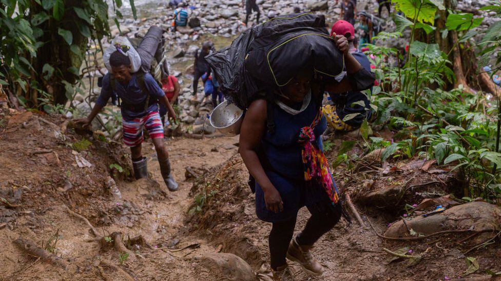 The Darién jungle acts as a natural barrier between Central America and South America.  (GETTY IMAGES)