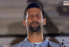 Novak Djokovic no aguantó las lágrimas ante ovación en Serbia por ganar el US Open | VIDEO VIRAL