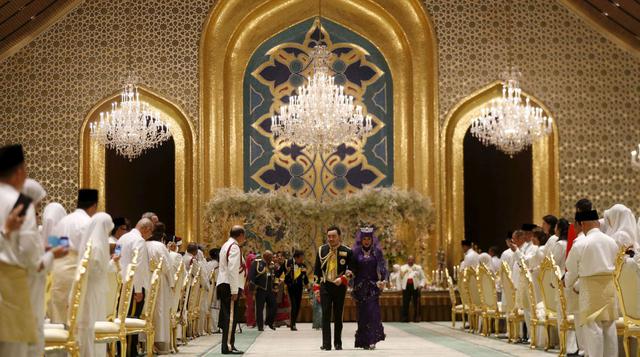 El fastuoso matrimonio del príncipe de Brunéi - 12