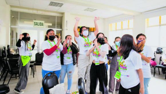 Las adolescentes del programa Voces Activistas, impulsado por Quinta Ola, continuaron sus actividades durante la pandemia.