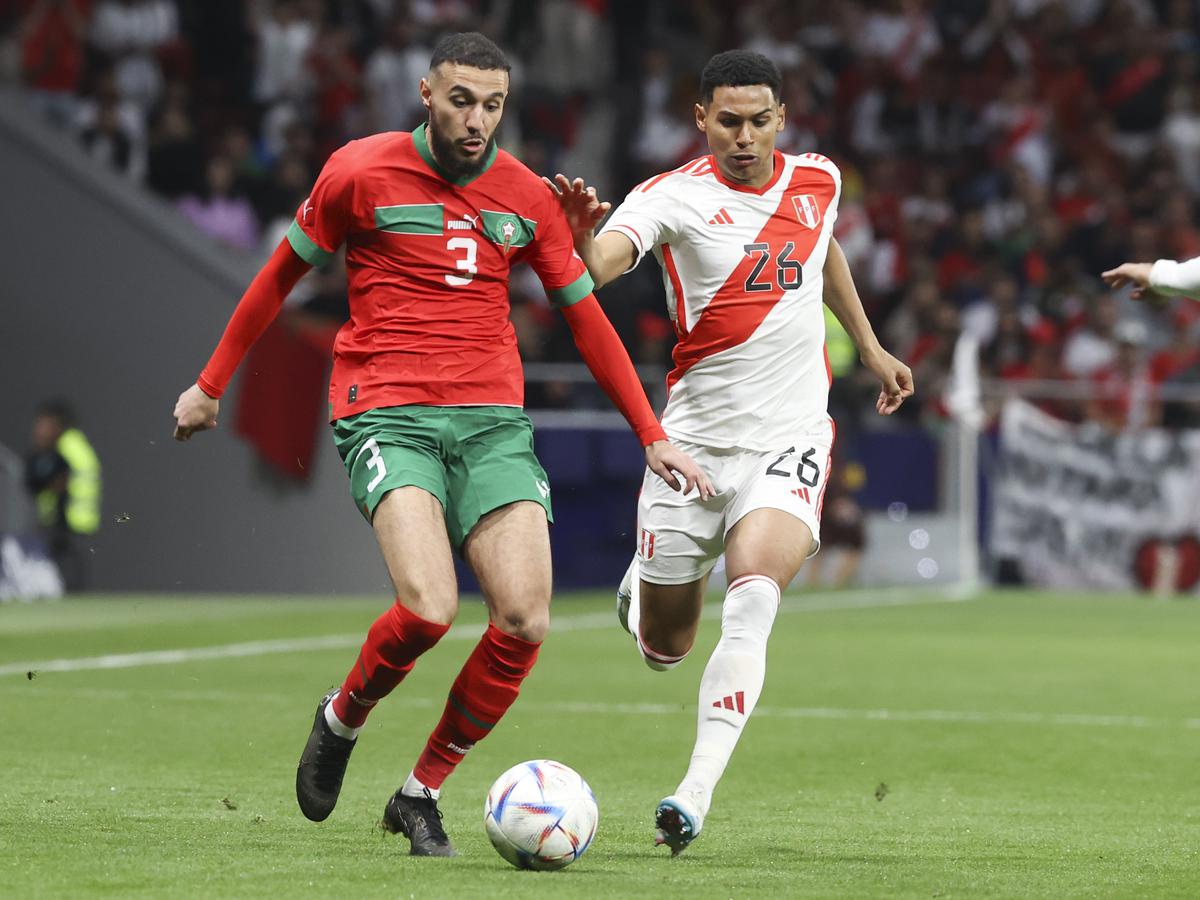 Futbol peru vs marruecos