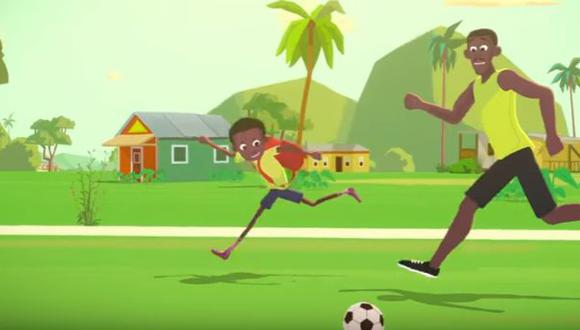 Usain Bolt, el niño que aprendió a volar [VIDEO]