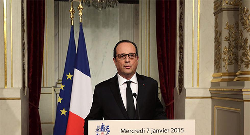 François Hollande dio un mensaje a la Nación en Francia tras matanza. (Foto: EFE)