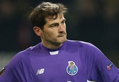 Iker Casillas comete terrible blooper con el Porto