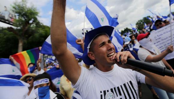 Carcache, estudiante de periodismo, fue detenido el 4 de septiembre. | Foto: AFP