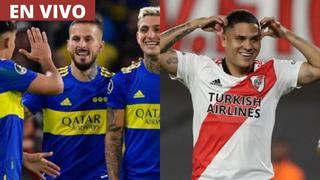 Liga Argentina: resumen Boca Juniors vs Godoy Cruz y el River Plate vs Talleres, resultados y goles de hoy